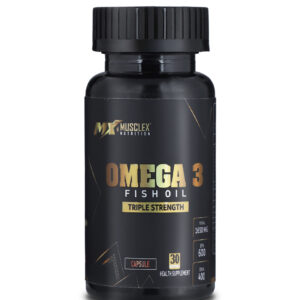 omega 3 fish oil triple strength musclex nutrition