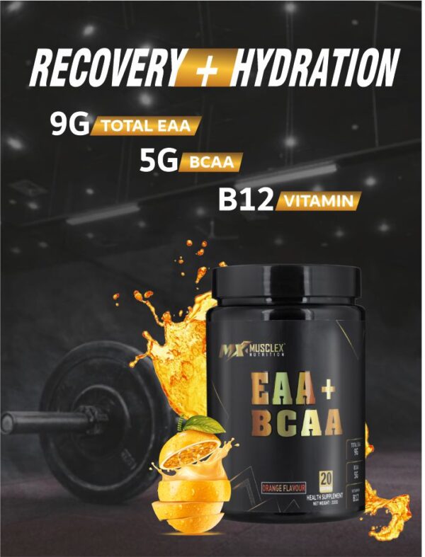 EAA Bcaa Musclex nutrition banner